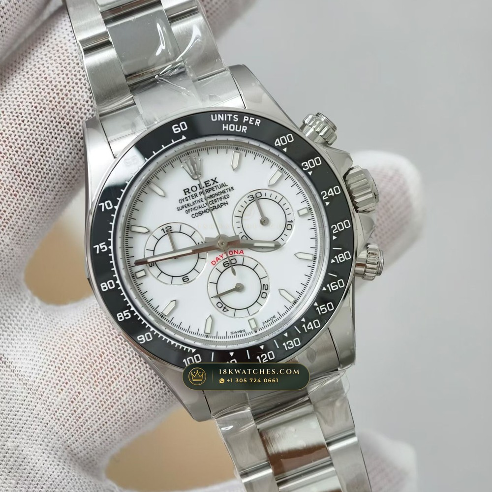 Rolex Cosmograph Daytona Ref. 126502 — Studio Gallery Plate IV in 904L Stainless Steel Custom Architecture (143.4g Verified Mass, Rolex Manufacture Cal. 4131 - 72h Power Reserve)
