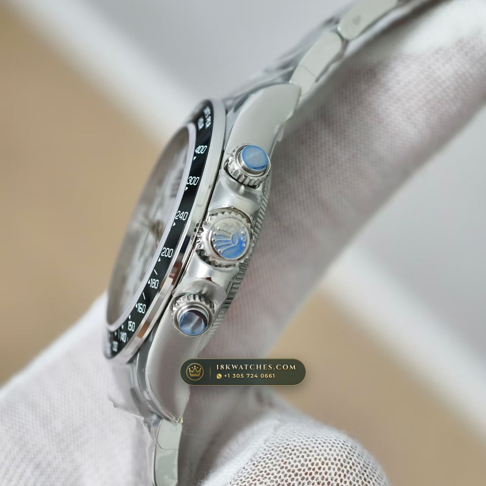 Rolex Cosmograph Daytona Ref. 126502 — Studio Gallery Plate V in 904L Stainless Steel Custom Architecture (143.4g Verified Mass, Rolex Manufacture Cal. 4131 - 72h Power Reserve)