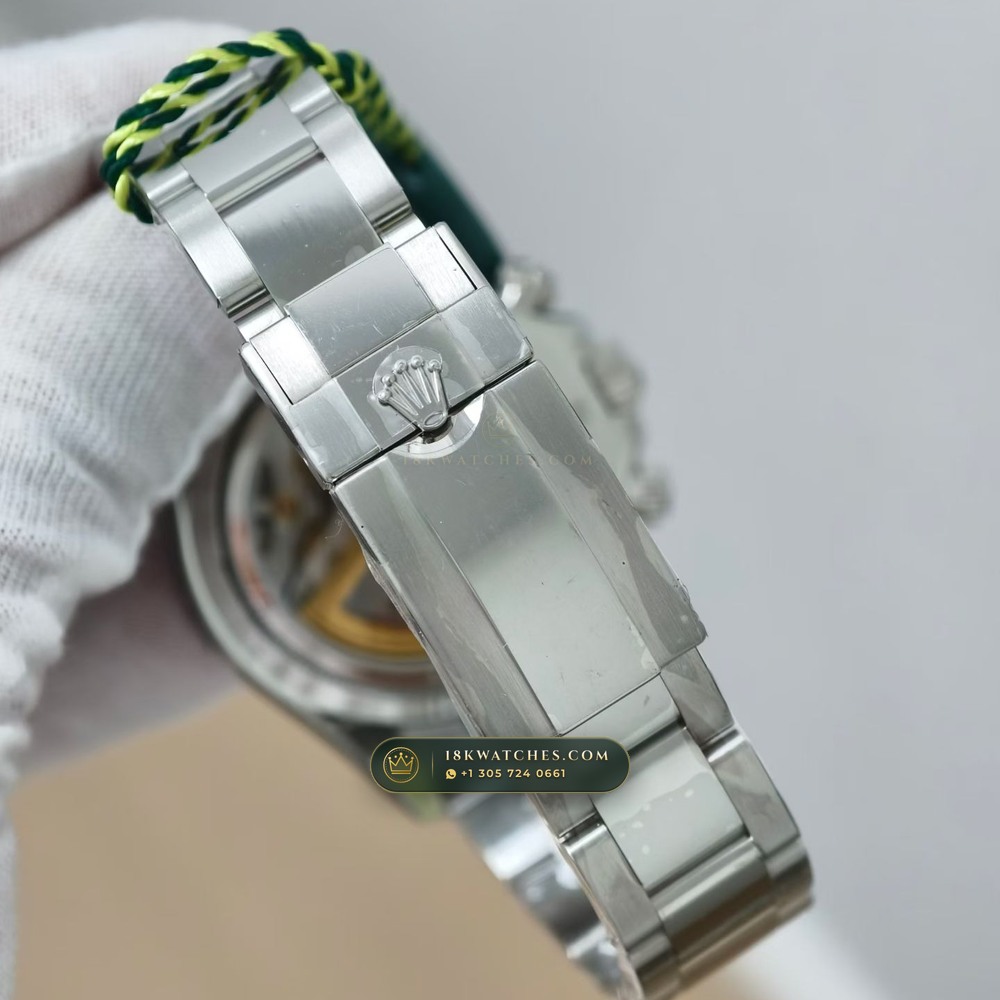 Rolex Cosmograph Daytona Ref. 126502 — Studio Gallery Plate VI in 904L Stainless Steel Custom Architecture (143.4g Verified Mass, Rolex Manufacture Cal. 4131 - 72h Power Reserve)