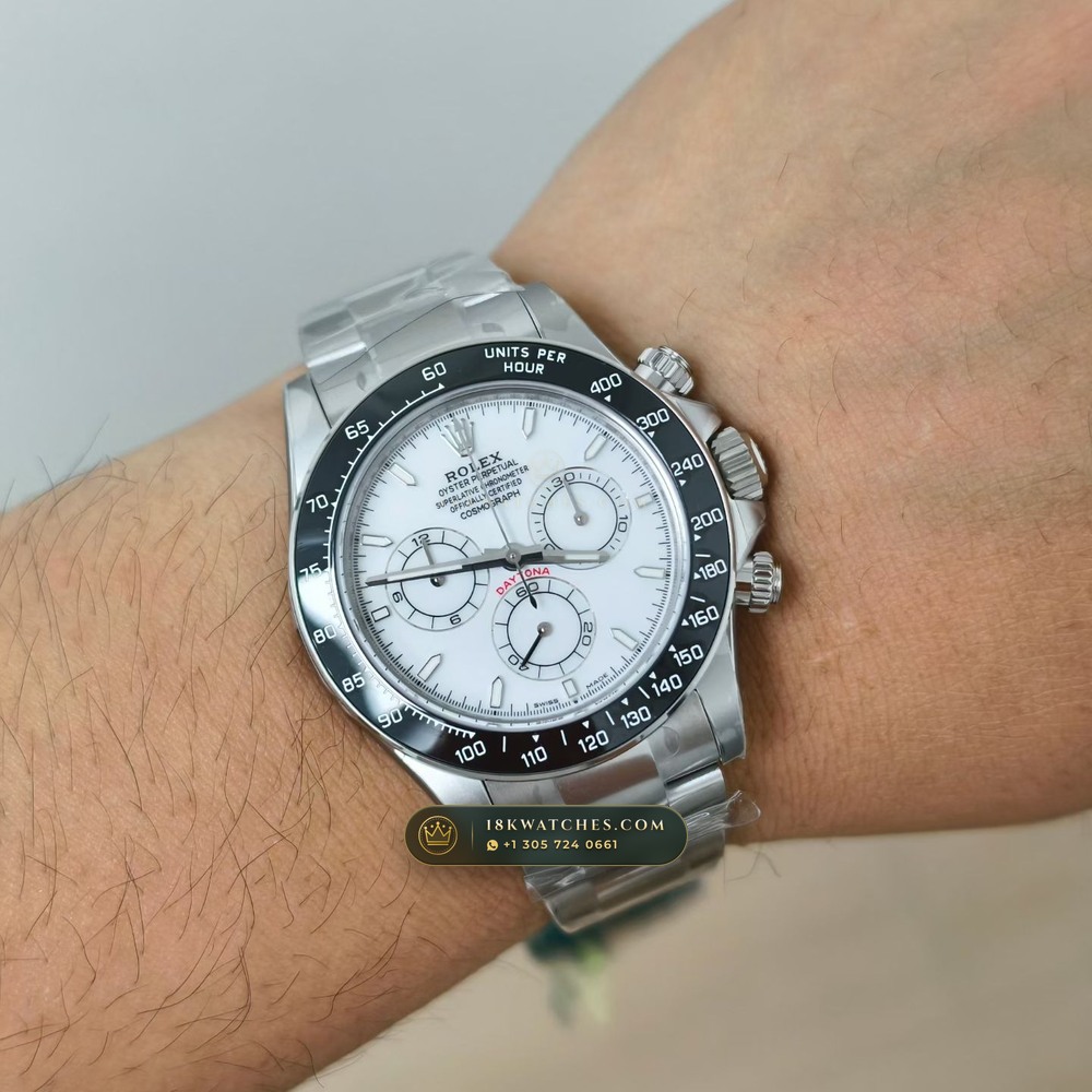 Rolex Cosmograph Daytona Ref. 126502 — Studio Gallery Plate VIII in 904L Stainless Steel Custom Architecture (143.4g Verified Mass, Rolex Manufacture Cal. 4131 - 72h Power Reserve)