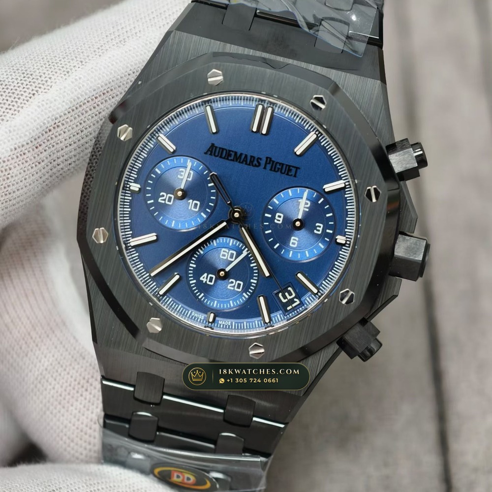 Audemars Piguet Royal Oak Selfwinding Chronograph 41mm Ref. 26240CE — Studio Gallery Plate III in High-Tech Ceramic & Titanium (149.3g Verified Mass, Audemars Piguet Cal. 4401 Flyback Chronograph)