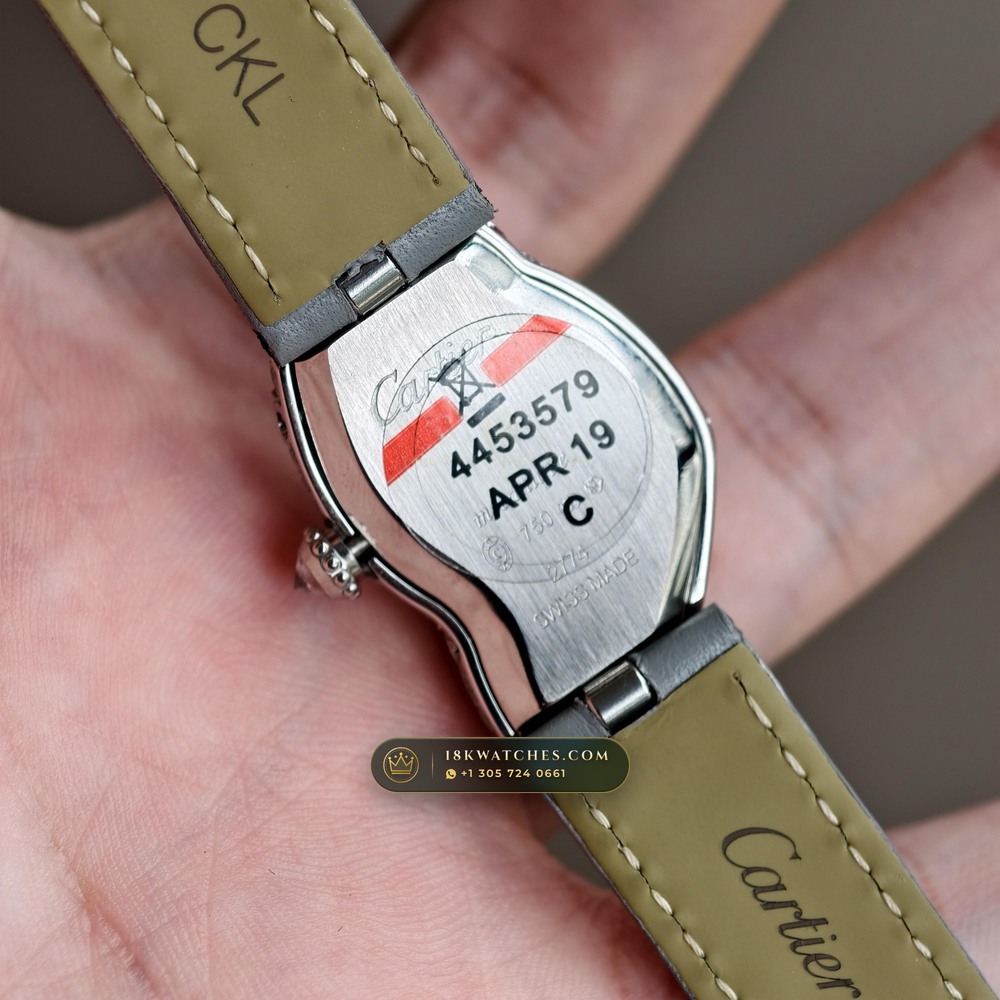 Cartier Crash de Cartier London Boutique Diamond Bezel 950 Platinum Ref. CRWHCH0006 — Studio Gallery Plate VII in 950 Platinum Pt950 (73.7g Verified Mass, Cartier Manufacture Hand-Wound Cal. 8970 MC)