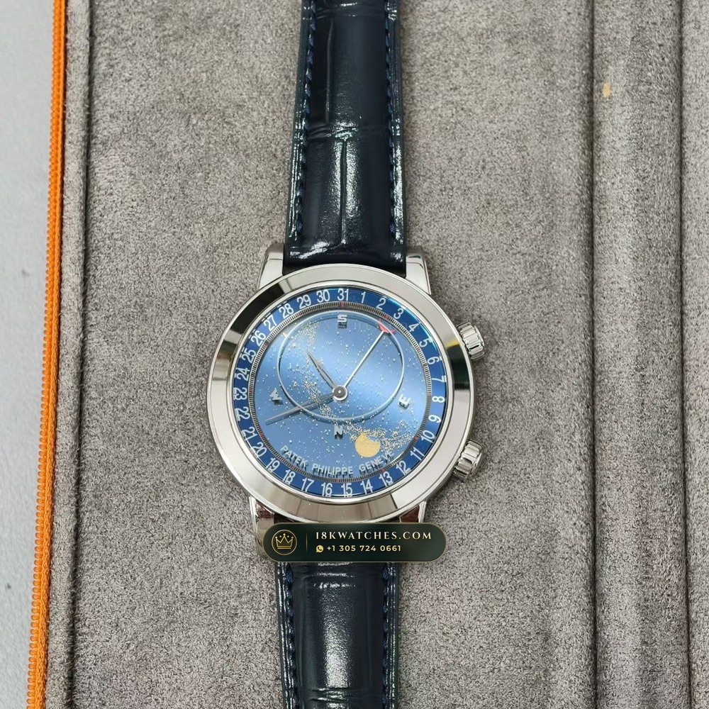 Patek Philippe Grand Complications Sky Moon Celestial 950 Platinum Ref. 6102P-001