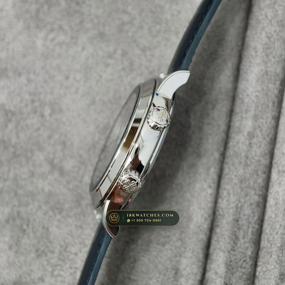 Patek Philippe Grand Complications Sky Moon Celestial 950 Platinum Ref. 6102P-001 — Studio Gallery Plate VI in 950 Platinum Pt950 (147.9g Verified Mass, Patek Philippe Cal. 240 LU CL C - 22K Gold Micro-Rotor)