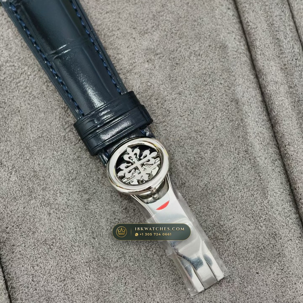 Patek Philippe Grand Complications Sky Moon Celestial 950 Platinum Ref. 6102P-001 — Studio Gallery Plate IX in 950 Platinum Pt950 (147.9g Verified Mass, Patek Philippe Cal. 240 LU CL C - 22K Gold Micro-Rotor)