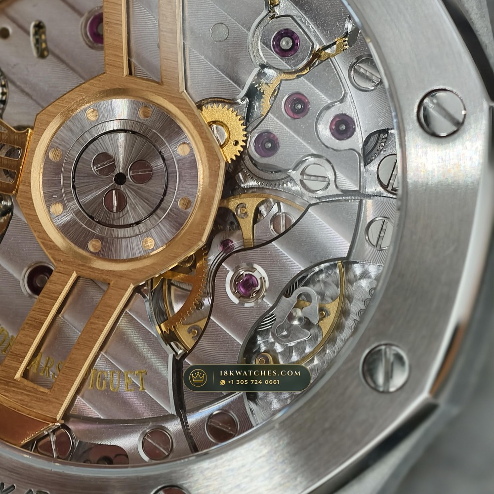 Audemars Piguet Royal Oak Selfwinding 41mm Custom SW Dial Free-Sprung Calibre Ref. 15500ST — Studio Gallery Plate VII in 904L Stainless Steel Custom Architecture (166.7g Verified Mass, Audemars Piguet Cal. 4302 - 70h Power Reserve)