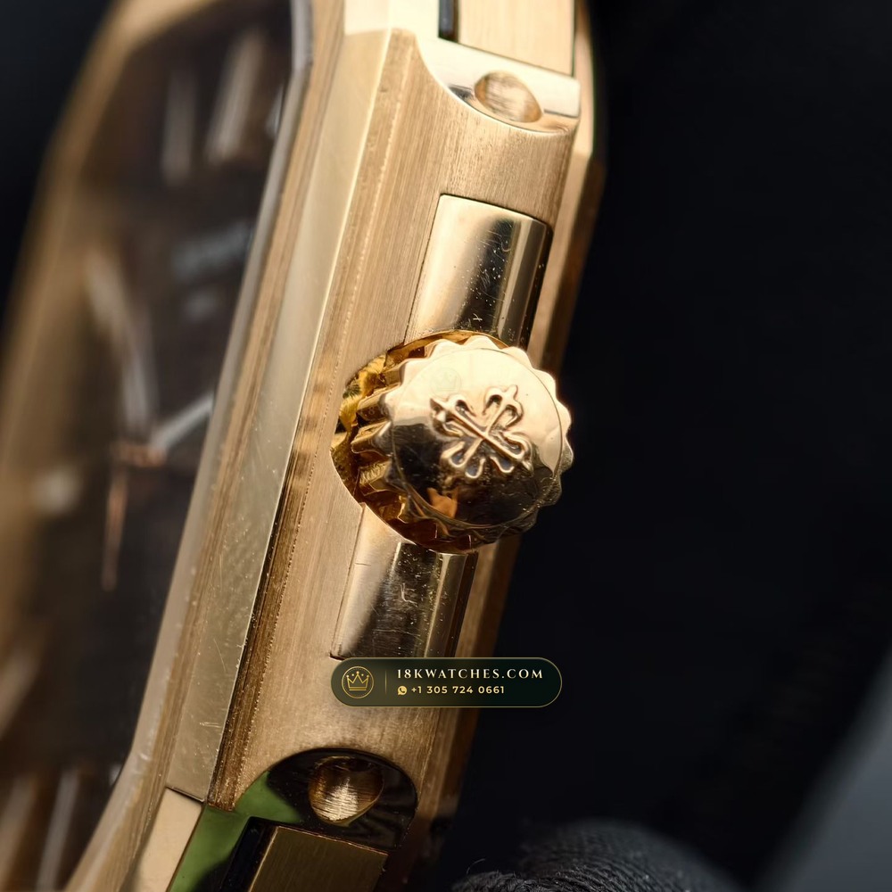 Patek Philippe Cubitus Self-Winding 18K Rose Gold Ref. 7128/1R-001 — Studio Gallery Plate V in 18K Rose Gold Au750 (188.0g Verified Mass, Patek Philippe Cal. 26-330 S C)