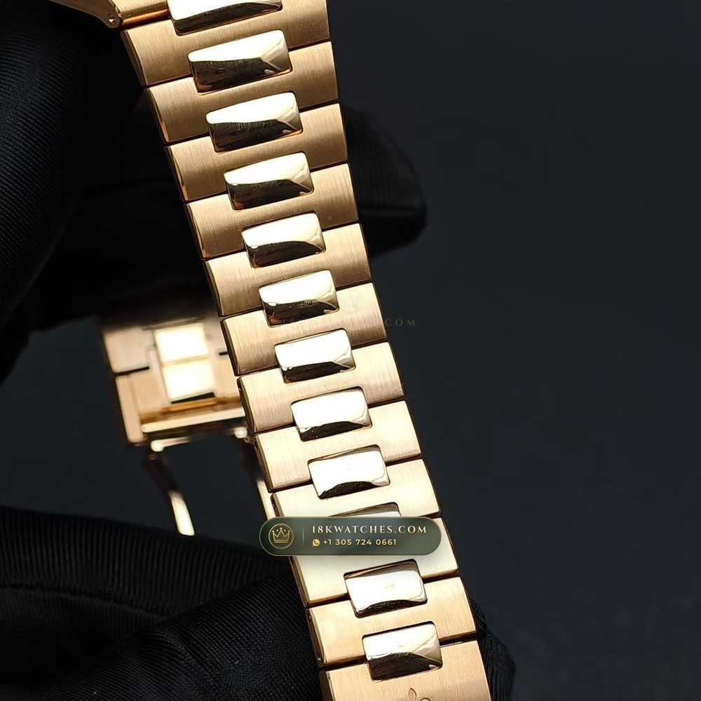 Patek Philippe Cubitus Self-Winding 18K Rose Gold Ref. 7128/1R-001 — Studio Gallery Plate VIII in 18K Rose Gold Au750 (188.0g Verified Mass, Patek Philippe Cal. 26-330 S C)