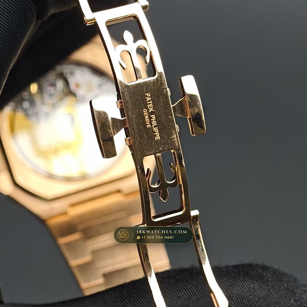 Patek Philippe Cubitus Self-Winding 18K Rose Gold Ref. 7128/1R-001 — Studio Gallery Plate IX in 18K Rose Gold Au750 (188.0g Verified Mass, Patek Philippe Cal. 26-330 S C)