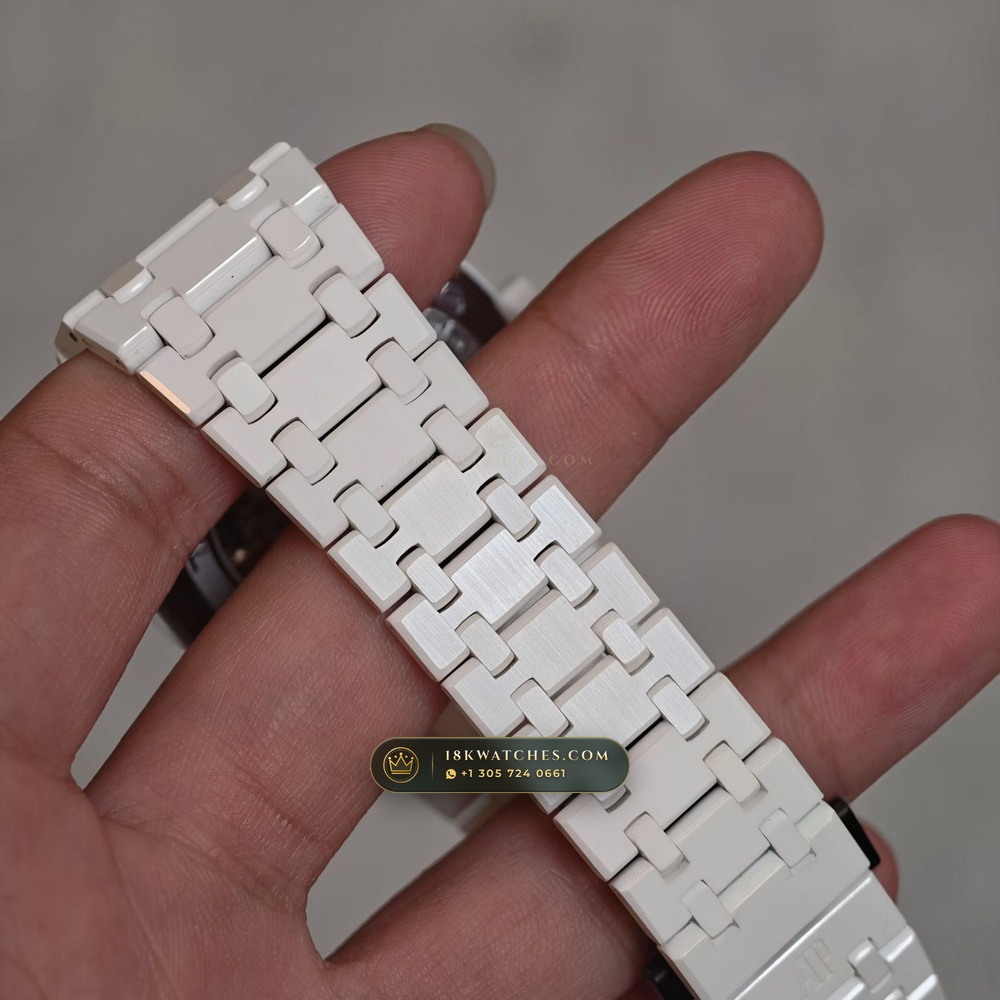 Audemars Piguet Royal Oak Perpetual Calendar 41mm Ref. 26579CB.00.1225CB.01 — Studio Gallery Plate VI in 904L Stainless Steel Custom Architecture (137.7g Verified Mass, Audemars Piguet Cal. 5134 Ultra-Thin Perpetual)
