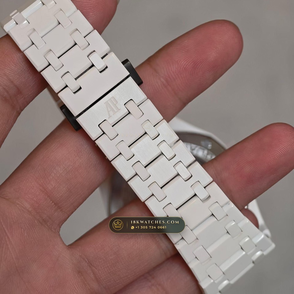 Audemars Piguet Royal Oak Perpetual Calendar 41mm Ref. 26579CB.00.1225CB.01 — Studio Gallery Plate VII in 904L Stainless Steel Custom Architecture (137.7g Verified Mass, Audemars Piguet Cal. 5134 Ultra-Thin Perpetual)