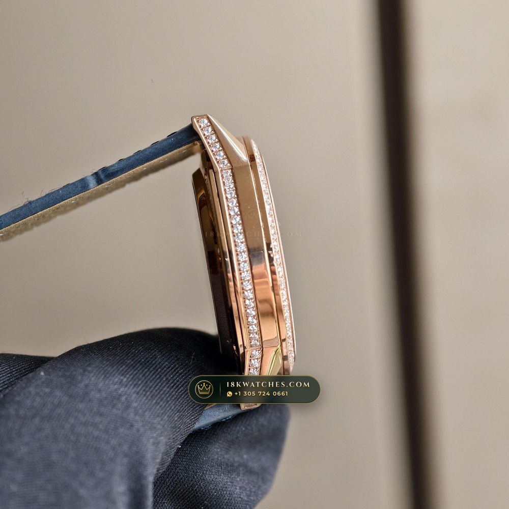 Jaeger-LeCoultre Rendez-Vous Night & Day 36mm Diamond Bezel 18K Rose Gold Ref. Q3522480 — Studio Gallery Plate IV in 18K Rose Gold Au750 (68.9g Verified Mass, Jaeger-LeCoultre Manufacture Cal. 925 / Cal. 899)