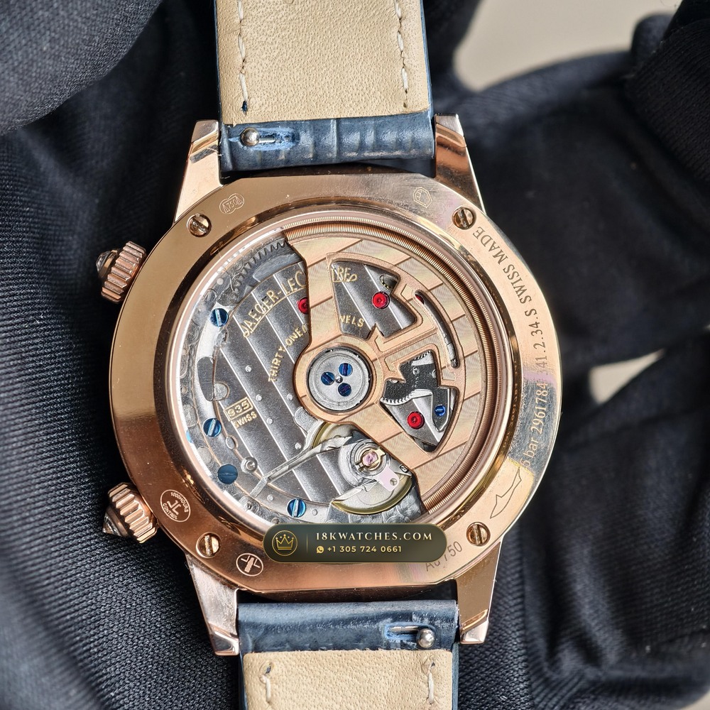 Jaeger-LeCoultre Rendez-Vous Night & Day 36mm Diamond Bezel 18K Rose Gold Ref. Q3522480 — Studio Gallery Plate VI in 18K Rose Gold Au750 (68.9g Verified Mass, Jaeger-LeCoultre Manufacture Cal. 925 / Cal. 899)