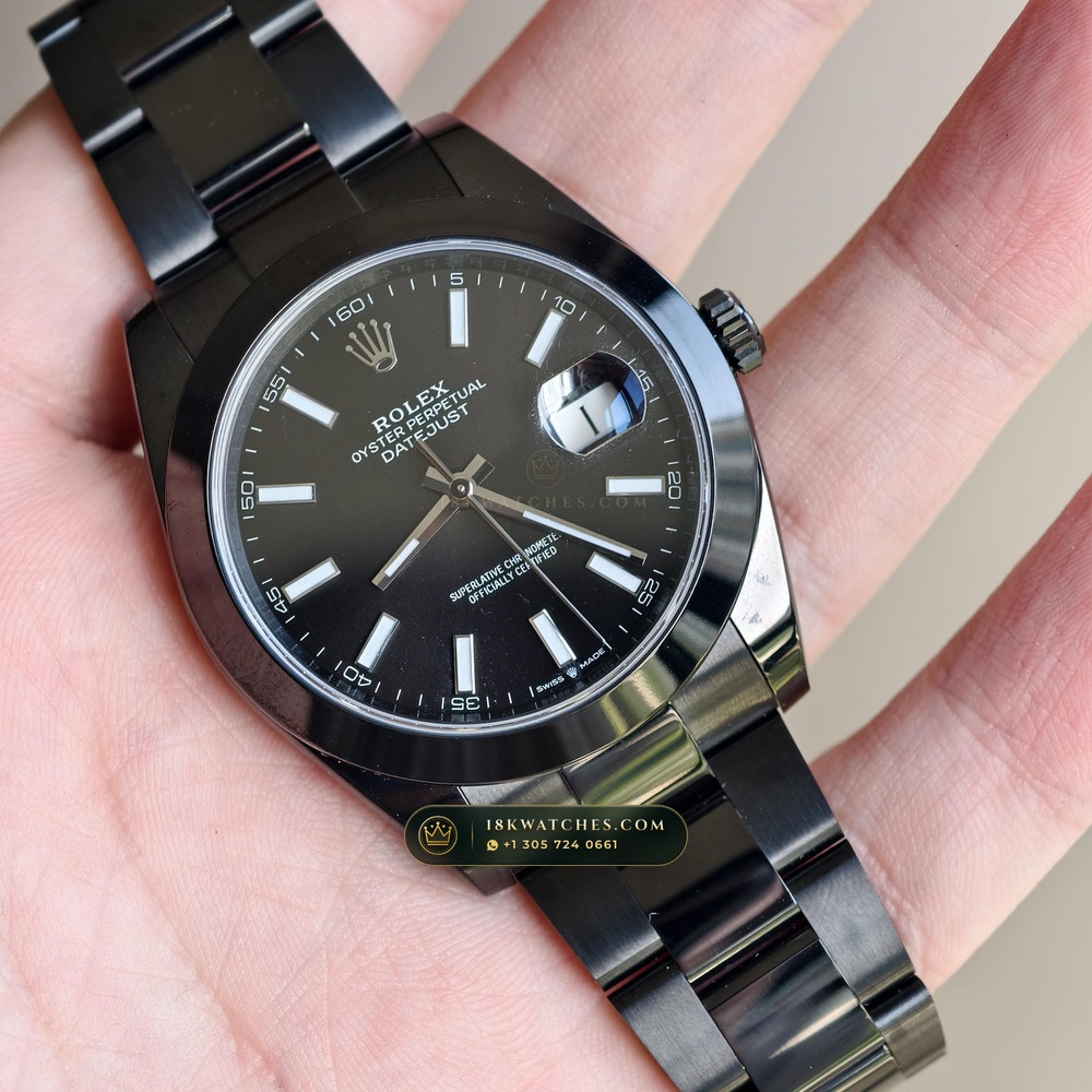 Rolex Datejust 41 Ref. 126300 — Studio Gallery Plate II in 904L Stainless Steel Custom Architecture (136.1g Verified Mass, Rolex Manufacture Cal. 3235 - 70h Power Reserve)