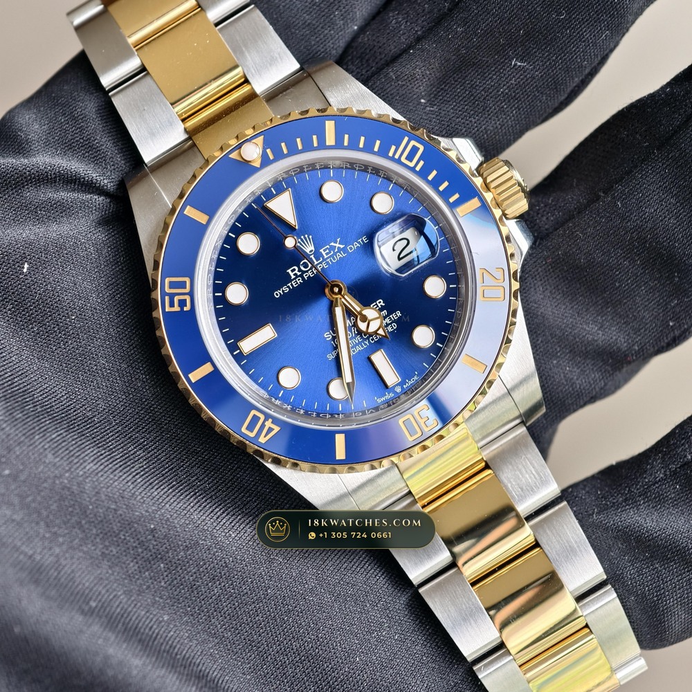 Rolex Submariner Date Ref. 126613LB — Studio Gallery Plate II in 904L Stainless Steel Custom Architecture (174.9g Verified Mass, Rolex Manufacture Cal. 3235 - 70h Power Reserve)