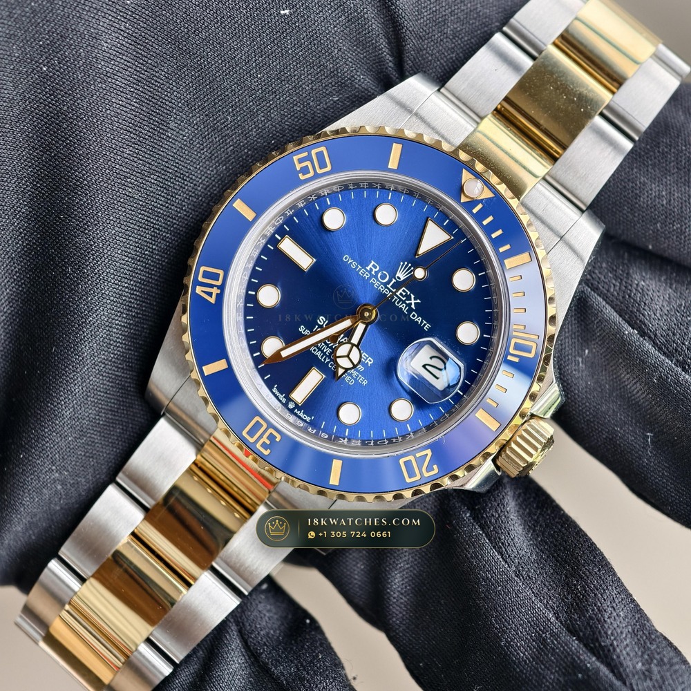 Rolex Submariner Date Ref. 126613LB — Studio Gallery Plate III in 904L Stainless Steel Custom Architecture (174.9g Verified Mass, Rolex Manufacture Cal. 3235 - 70h Power Reserve)
