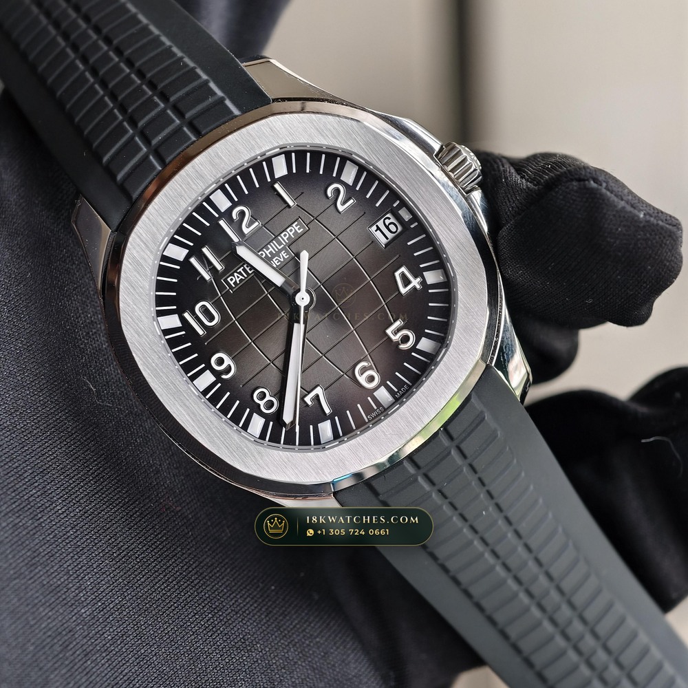Patek Philippe Aquanaut Extra-Large Self-Winding Chronometer Regulated Spec Ref. 5167A — Studio Gallery Plate II in 904L Stainless Steel Custom Architecture (79.3g Verified Mass, Patek Philippe Cal. 324 S C - 21K Gold Rotor)