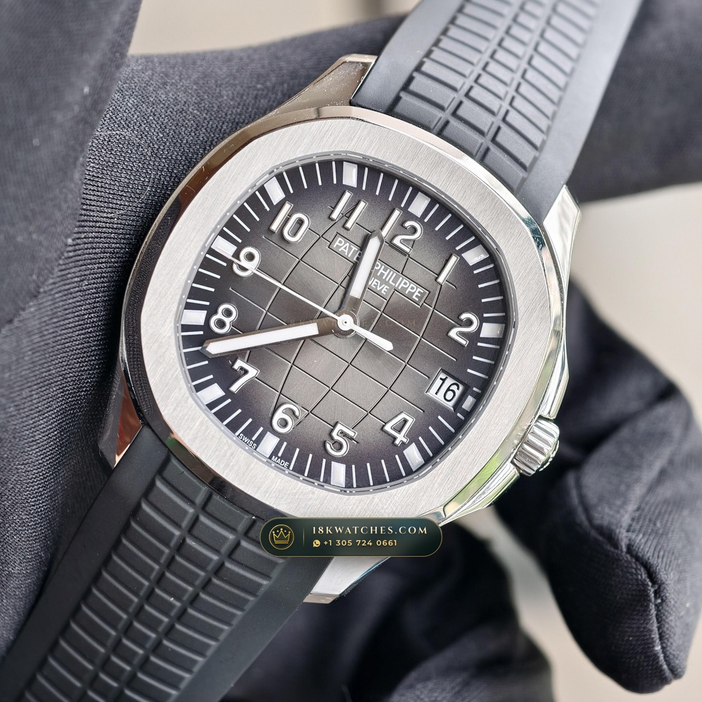 Patek Philippe Aquanaut Extra-Large Self-Winding Chronometer Regulated Spec Ref. 5167A — Studio Gallery Plate III in 904L Stainless Steel Custom Architecture (79.3g Verified Mass, Patek Philippe Cal. 324 S C - 21K Gold Rotor)