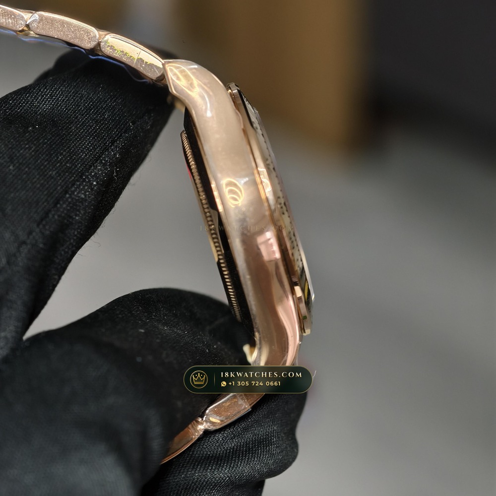 Rolex Cosmograph Daytona 18K Everose Gold Deep Crystal Optics Ref. 126505 — Studio Gallery Plate VI in 18K Rose Gold Au750 (216.9g Verified Mass, Rolex Manufacture Cal. 4131 - 72h Power Reserve)