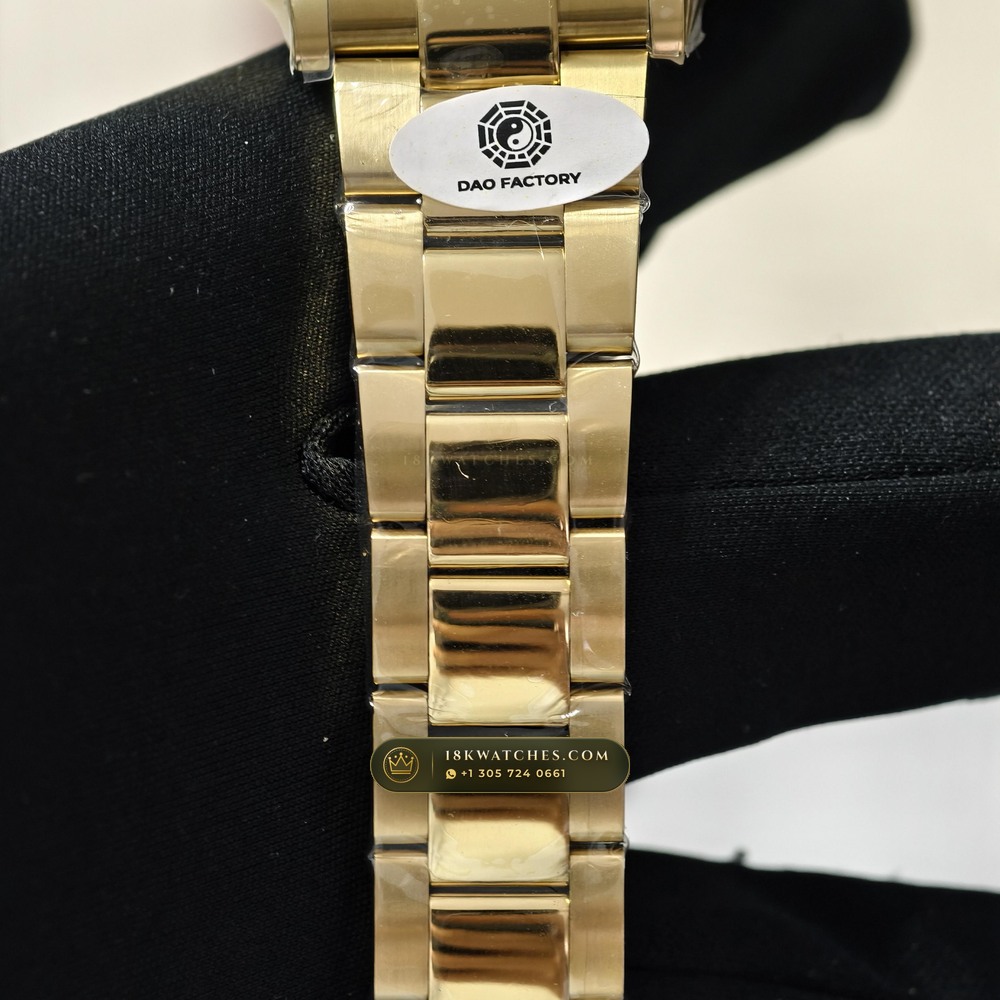 Rolex Cosmograph Daytona 18K Yellow Gold Deep Crystal Optics Ref. 126508 — Studio Gallery Plate VII in 18K Yellow Gold Au750 (216.9g Verified Mass, Rolex Manufacture Cal. 4131 - 72h Power Reserve)