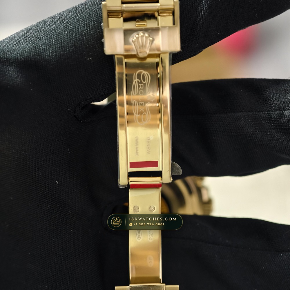 Rolex Cosmograph Daytona 18K Yellow Gold Deep Crystal Optics Ref. 126508 — Studio Gallery Plate VIII in 18K Yellow Gold Au750 (216.9g Verified Mass, Rolex Manufacture Cal. 4131 - 72h Power Reserve)