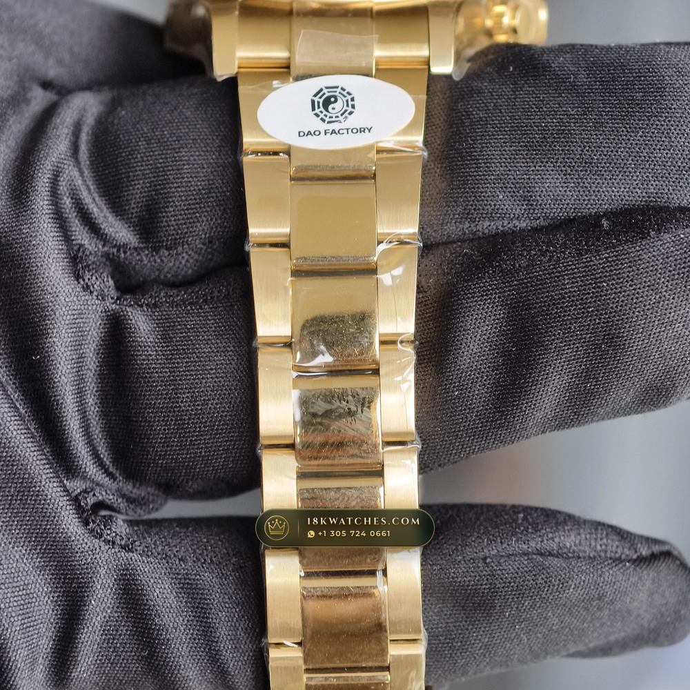 Rolex Cosmograph Daytona 18K Yellow Gold Chronometer Regulated Spec Ref. 126508 — Studio Gallery Plate IV in 18K Yellow Gold Au750 (216.5g Verified Mass, Rolex Manufacture Cal. 4131 - 72h Power Reserve)