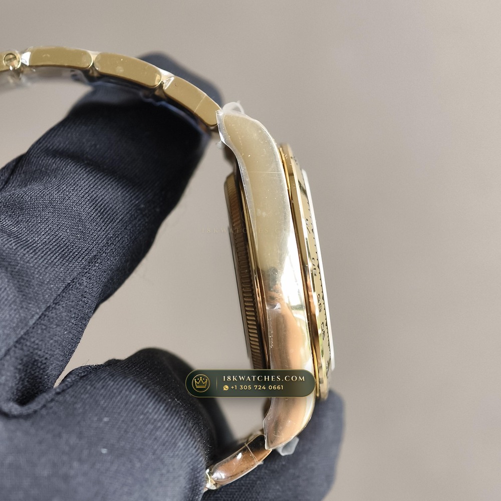 Rolex Cosmograph Daytona 18K Yellow Gold Chronometer Regulated Spec Ref. 126508 — Studio Gallery Plate VI in 18K Yellow Gold Au750 (216.5g Verified Mass, Rolex Manufacture Cal. 4131 - 72h Power Reserve)