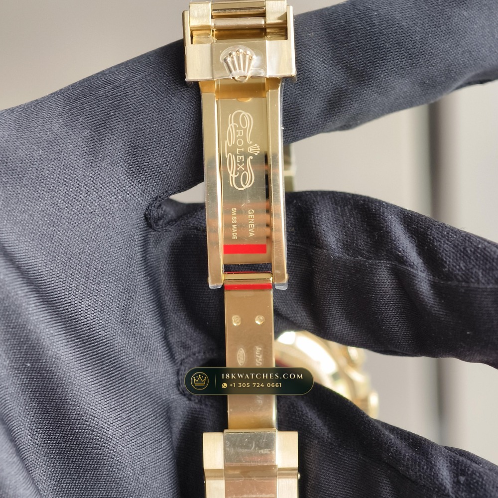 Rolex Cosmograph Daytona 18K Yellow Gold Chronometer Regulated Spec Ref. 126508 — Studio Gallery Plate VII in 18K Yellow Gold Au750 (216.5g Verified Mass, Rolex Manufacture Cal. 4131 - 72h Power Reserve)
