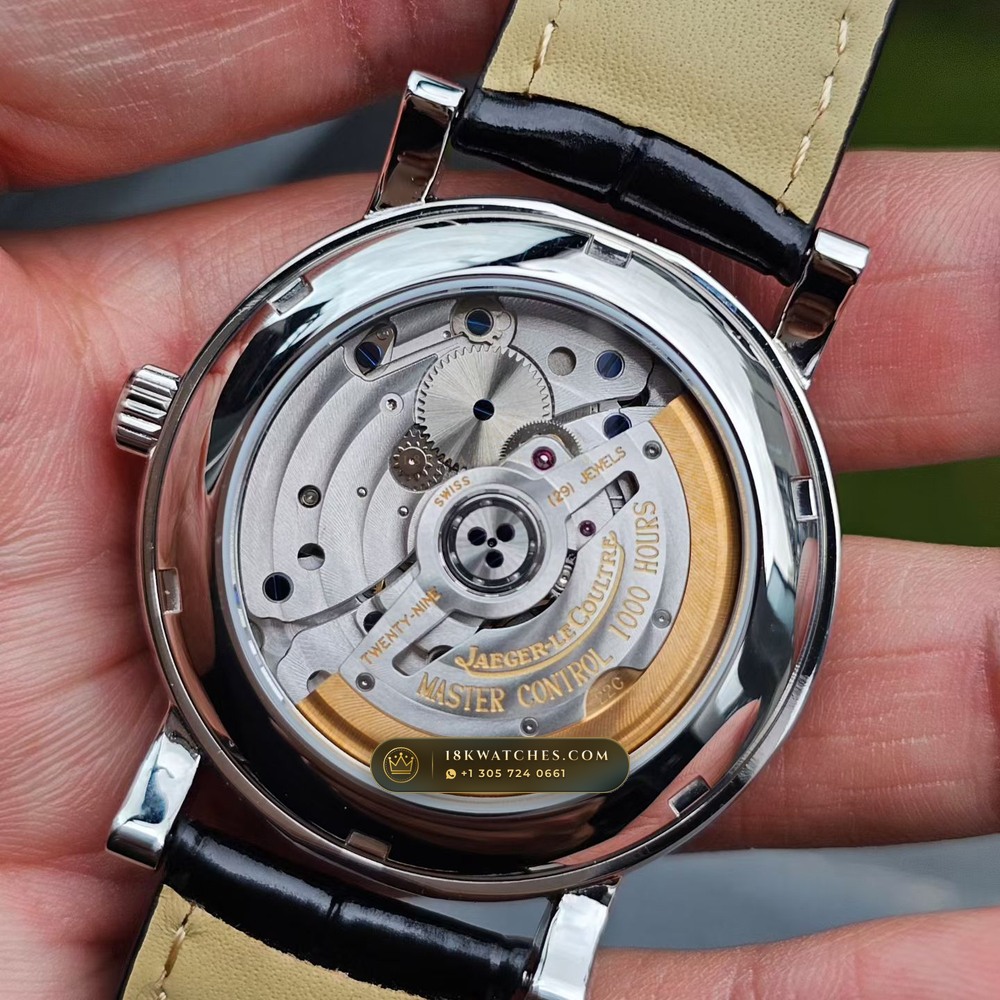Jaeger-LeCoultre Master Ultra Thin Perpetual Calendar 39mm Ref. Q1628430 — Studio Gallery Plate IV in 904L Stainless Steel Custom Architecture (68.5g Verified Mass, Jaeger-LeCoultre Manufacture Cal. 925 / Cal. 899)