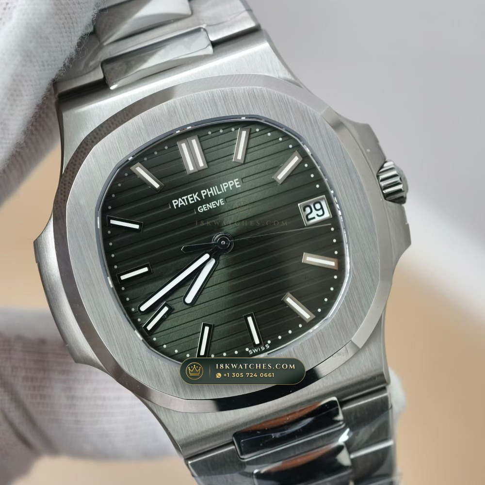 Patek Philippe Nautilus Self-Winding Chronometer Regulated Spec Ref. 5711A — Studio Gallery Plate IV in 904L Stainless Steel Custom Architecture (114.8g Verified Mass, Patek Philippe Cal. 26-330 S C / Cal. 324 S C - 21K Gold Rotor)