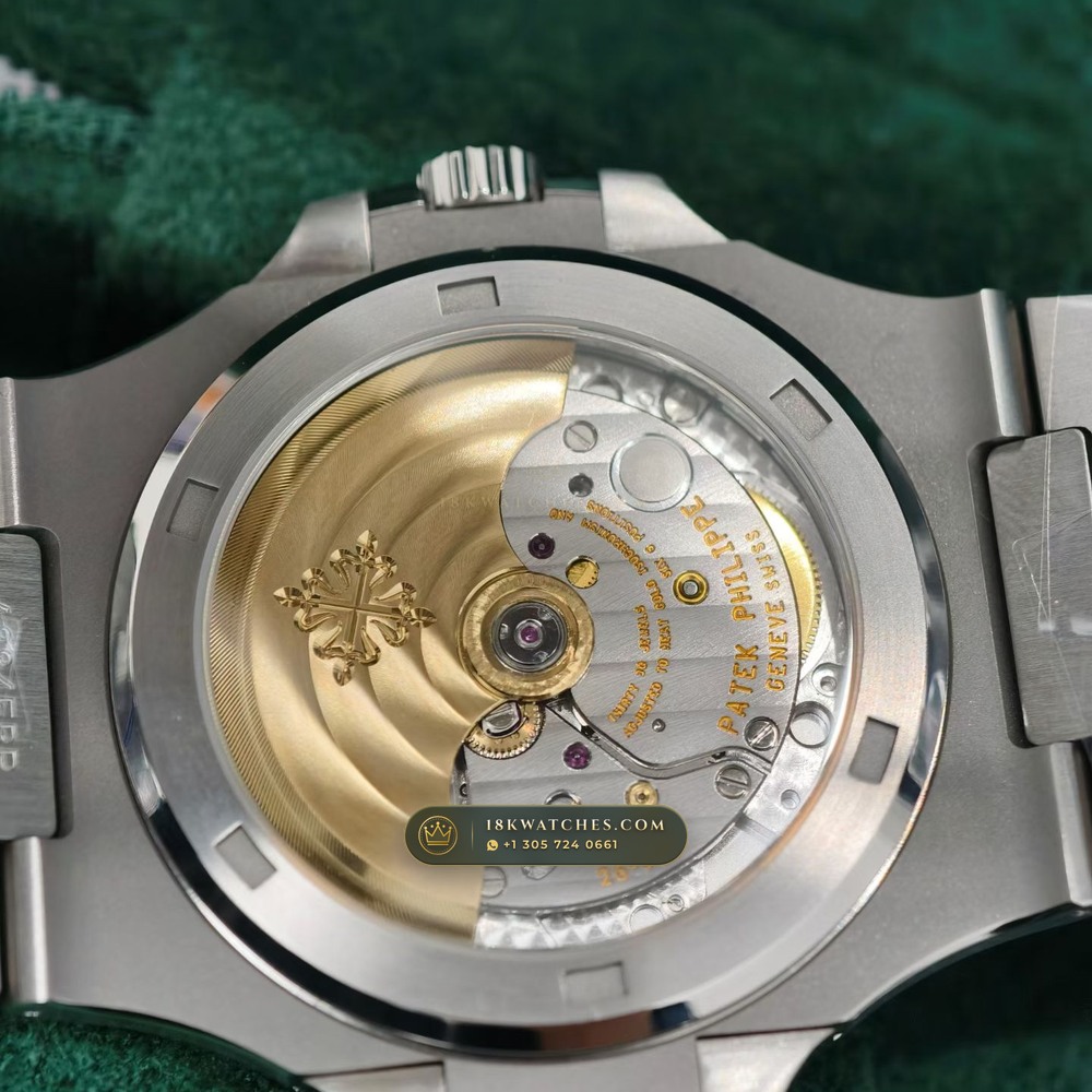 Patek Philippe Nautilus Self-Winding Chronometer Regulated Spec Ref. 5711A — Studio Gallery Plate VII in 904L Stainless Steel Custom Architecture (114.8g Verified Mass, Patek Philippe Cal. 26-330 S C / Cal. 324 S C - 21K Gold Rotor)