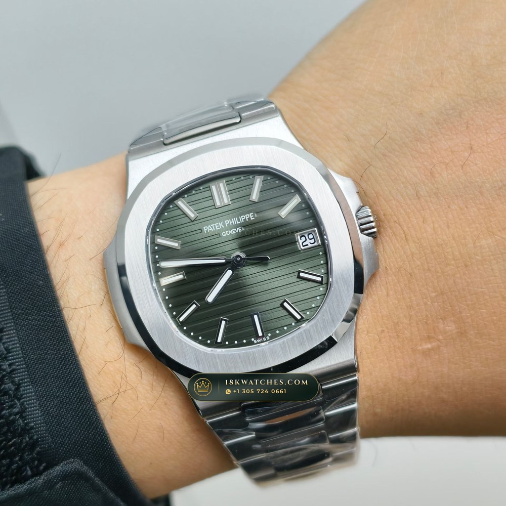 Patek Philippe Nautilus Self-Winding Chronometer Regulated Spec Ref. 5711A — Studio Gallery Plate IX in 904L Stainless Steel Custom Architecture (114.8g Verified Mass, Patek Philippe Cal. 26-330 S C / Cal. 324 S C - 21K Gold Rotor)