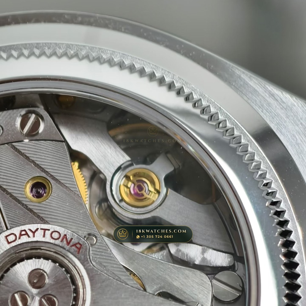 Rolex Cosmograph Daytona Gibeon Meteorite Dial 18K White Gold Free-Sprung Calibre Ref. 126519 — Studio Gallery Plate VII in 18K White Gold Au750 (160.7g Verified Mass, Rolex Manufacture Cal. 4131 - 72h Power Reserve)