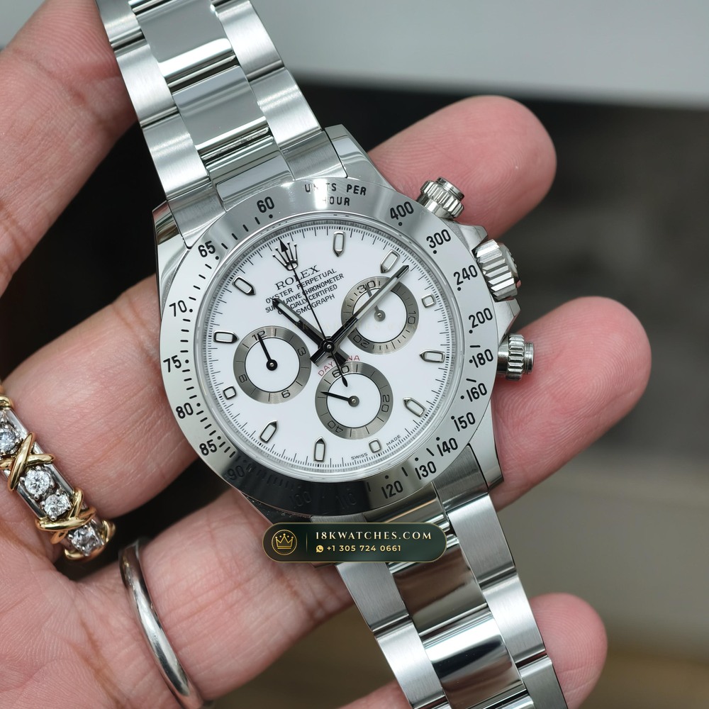 Rolex Cosmograph Daytona Deep Crystal Optics Ref. 116520 — Studio Gallery Plate III in 904L Stainless Steel Custom Architecture (143.6g Verified Mass, Rolex Manufacture Cal. 4130 - 72h Power Reserve)