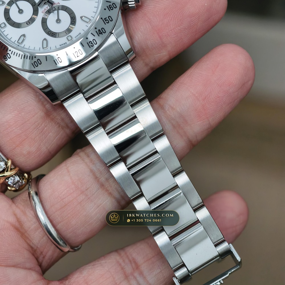 Rolex Cosmograph Daytona Deep Crystal Optics Ref. 116520 — Studio Gallery Plate VII in 904L Stainless Steel Custom Architecture (143.6g Verified Mass, Rolex Manufacture Cal. 4130 - 72h Power Reserve)