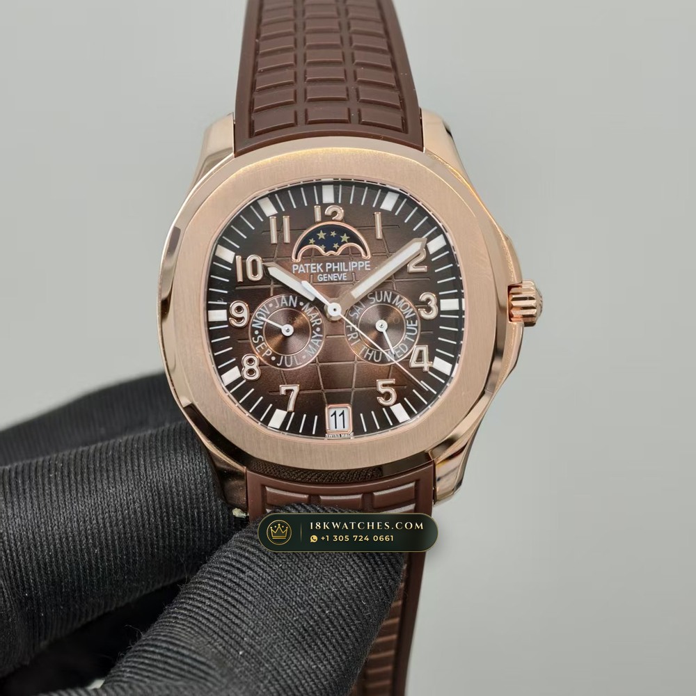 Patek Philippe Aquanaut Luce Annual Calendar 18K Rose Gold Geneva Atelier Spec Ref. 5261R-001