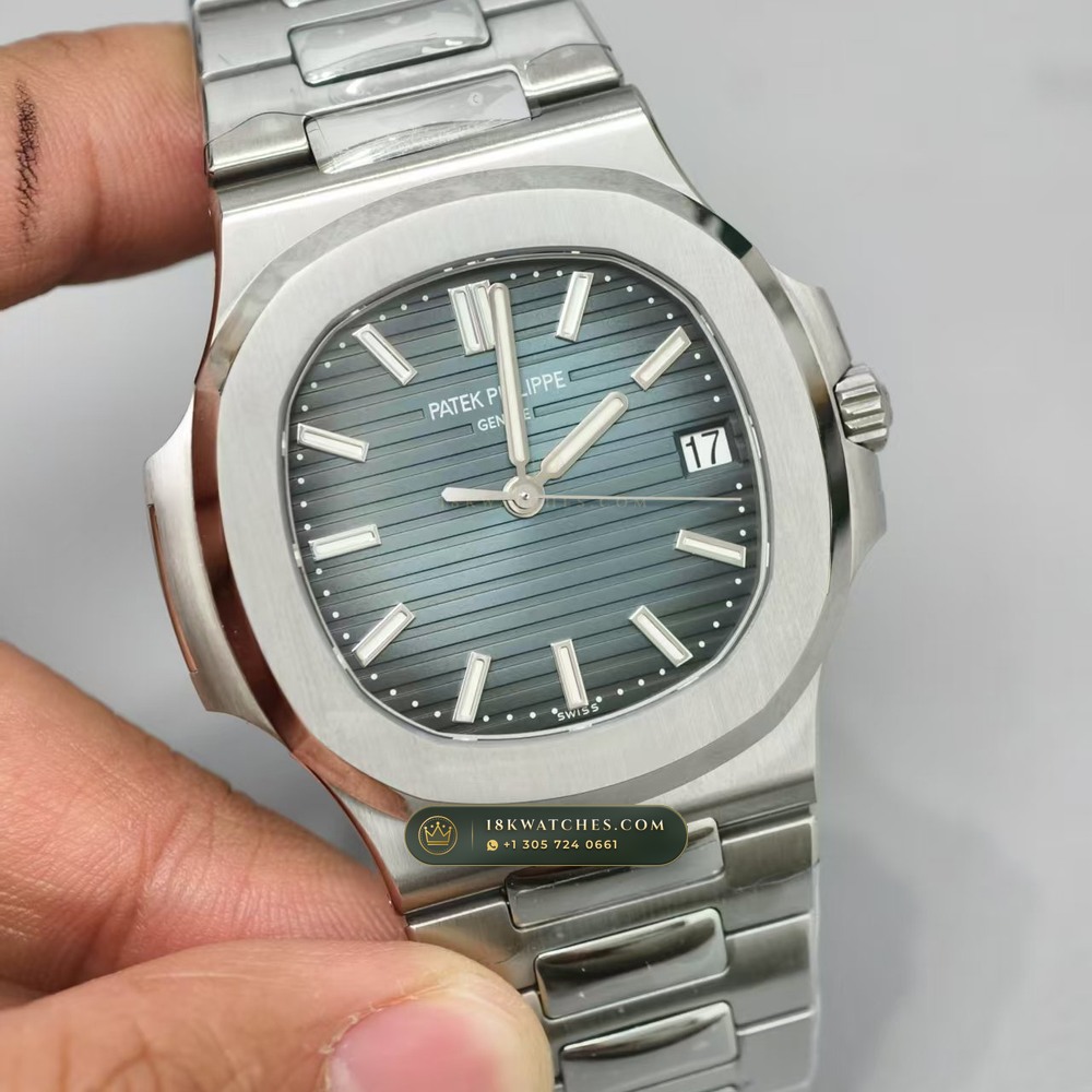 Patek Philippe Nautilus Self-Winding Custom SW Dial Deep Crystal Optics Ref. 5711/1A — Studio Gallery Plate IV in 904L Stainless Steel Custom Architecture (115.2g Verified Mass, Patek Philippe Cal. 26-330 S C / Cal. 324 S C - 21K Gold Rotor)