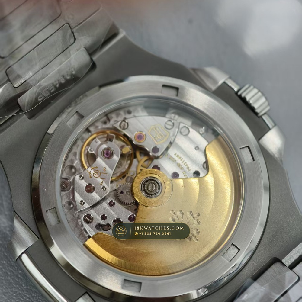 Patek Philippe Nautilus Self-Winding Custom SW Dial Deep Crystal Optics Ref. 5711/1A — Studio Gallery Plate VII in 904L Stainless Steel Custom Architecture (115.2g Verified Mass, Patek Philippe Cal. 26-330 S C / Cal. 324 S C - 21K Gold Rotor)