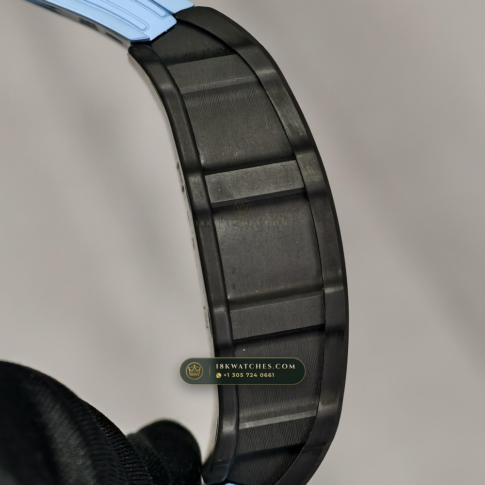 Richard Mille RM 35-01 Rafael Nadal Manual Winding Chronometer Regulated Spec — Studio Gallery Plate IV in Carbon TPT & Grade 5 Titanium (50.1g Verified Mass, Richard Mille Cal. RMUL3 Grade 5 Titanium Skeleton)