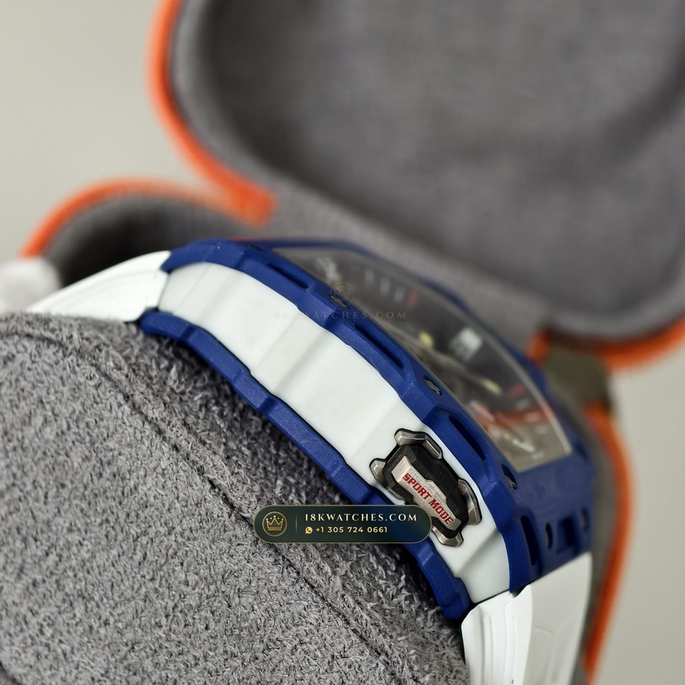 Richard Mille RM 35-03 Automatic Rafael Nadal — Studio Gallery Plate V in Carbon TPT & Grade 5 Titanium (50.3g Verified Mass, Richard Mille Cal. RMAL2 Butterfly Split-Rotor)