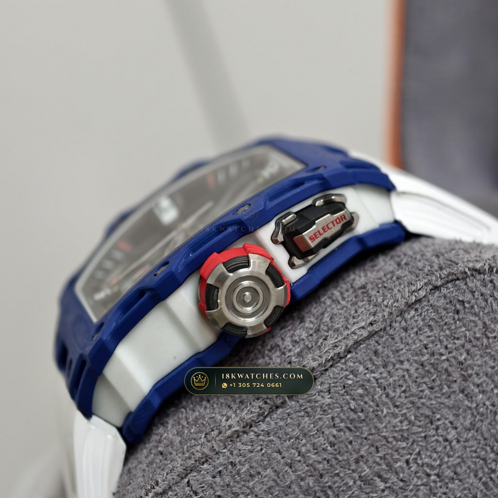 Richard Mille RM 35-03 Automatic Rafael Nadal — Studio Gallery Plate VI in Carbon TPT & Grade 5 Titanium (50.3g Verified Mass, Richard Mille Cal. RMAL2 Butterfly Split-Rotor)