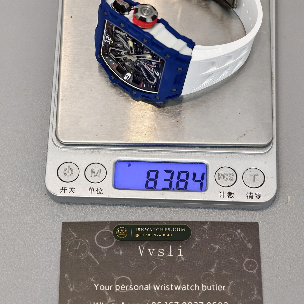 Richard Mille RM 35-03 Automatic Rafael Nadal — Studio Gallery Plate IX in Carbon TPT & Grade 5 Titanium (50.3g Verified Mass, Richard Mille Cal. RMAL2 Butterfly Split-Rotor)