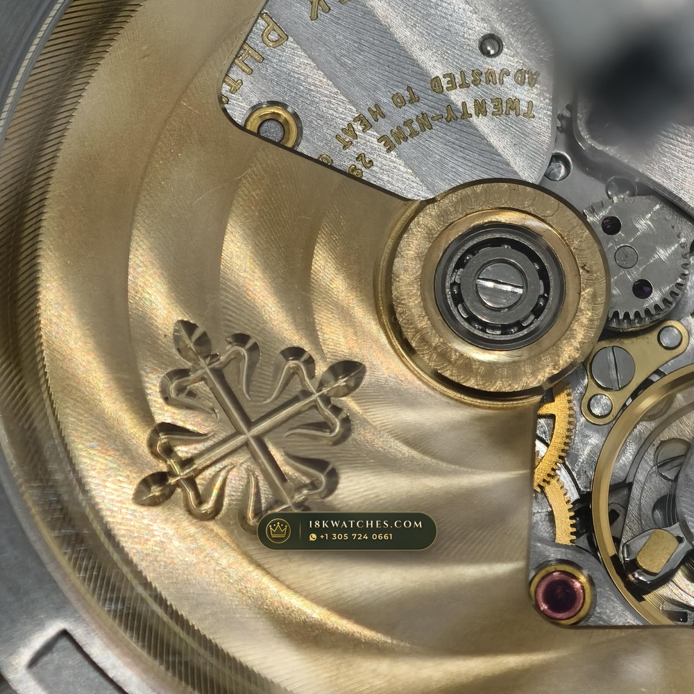 Patek Philippe Nautilus Self-Winding Custom SW Dial 22K Gold Rotor Ref. 5711/1A-014 — Studio Gallery Plate IX in 904L Stainless Steel Custom Architecture (114.7g Verified Mass, Patek Philippe Cal. 26-330 S C / Cal. 324 S C - 21K Gold Rotor)