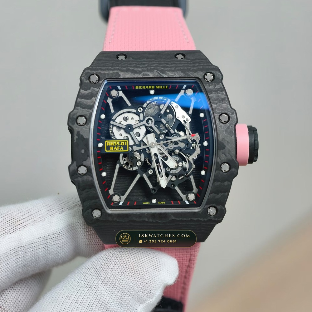 Richard Mille RM 35-01 Rafael Nadal Manual Winding Hand-Chamfered Bevel Spec