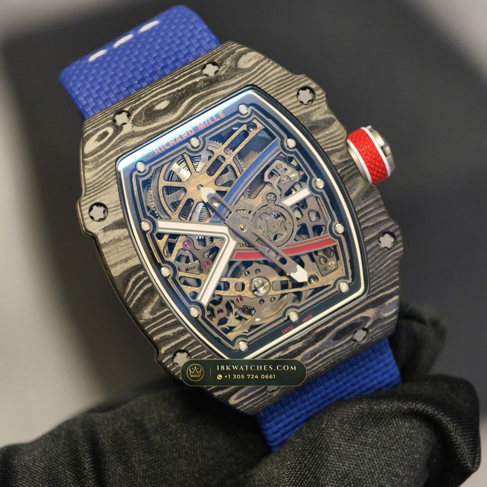 Richard Mille RM 67-02 Automatic Extra-Flat Geneva Atelier Spec — Studio Gallery Plate III in Carbon TPT & Grade 5 Titanium (33.5g Verified Mass, Richard Mille Cal. CRMA7 Skeletonized Titanium)