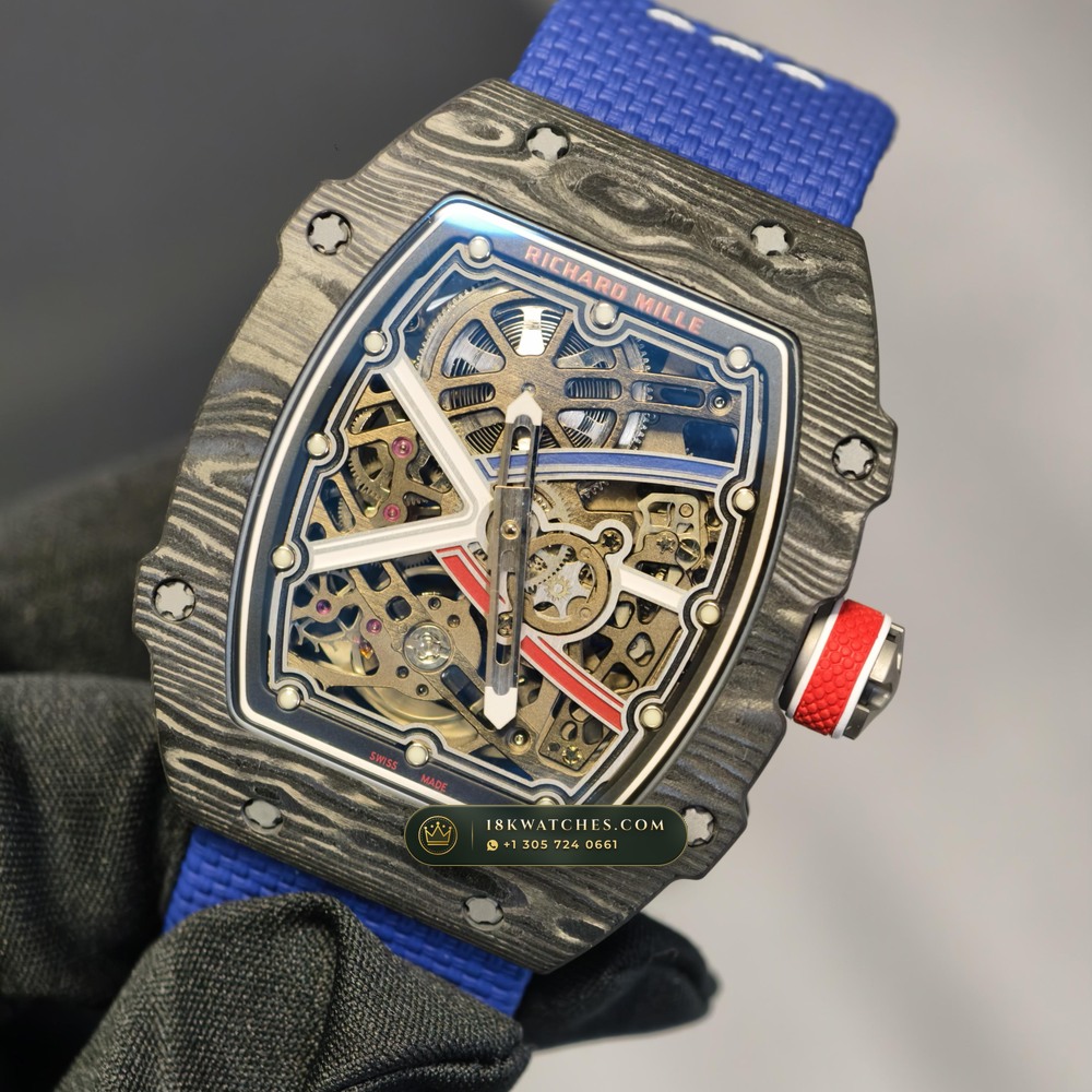 Richard Mille RM 67-02 Automatic Extra-Flat Geneva Atelier Spec — Studio Gallery Plate IV in Carbon TPT & Grade 5 Titanium (33.5g Verified Mass, Richard Mille Cal. CRMA7 Skeletonized Titanium)