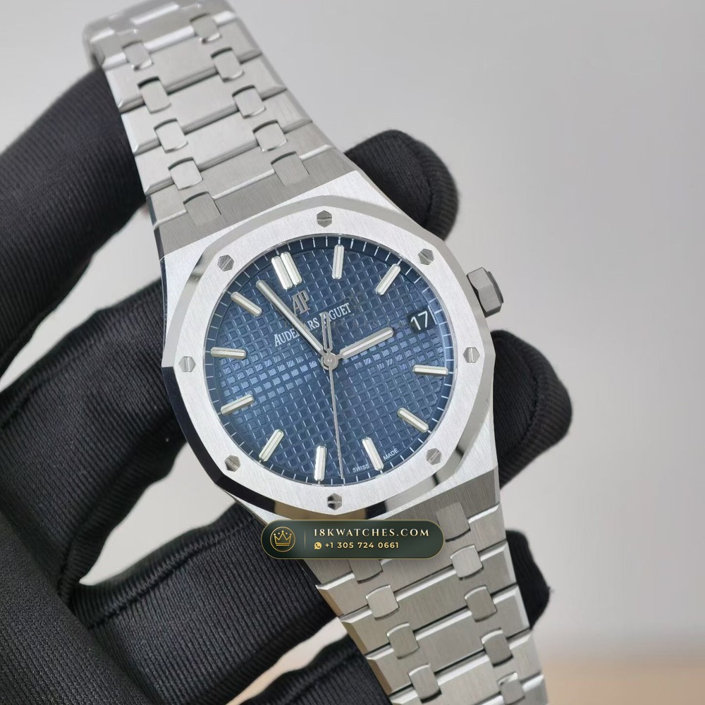 Audemars Piguet Royal Oak Selfwinding 41mm Custom SW Dial Ref. 15500ST — Studio Gallery Plate II in 904L Stainless Steel Custom Architecture (166.6g Verified Mass, Audemars Piguet Cal. 4302 - 70h Power Reserve)