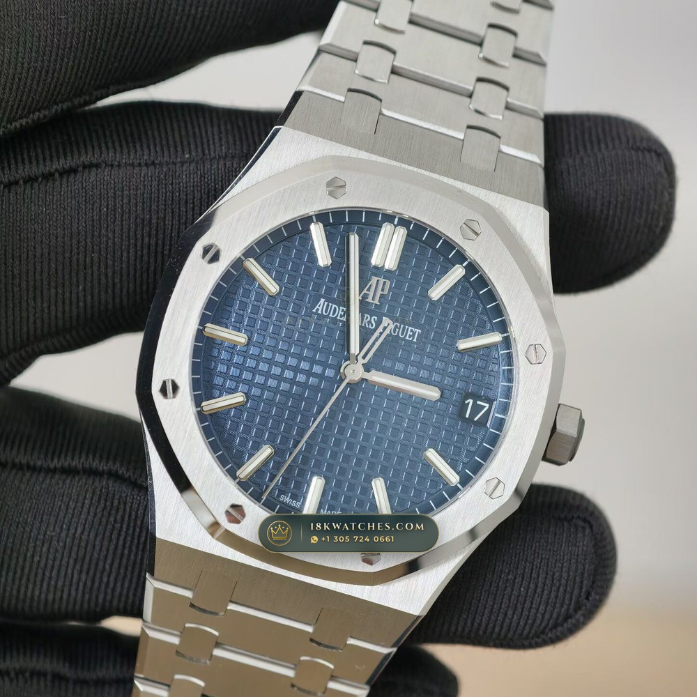 Audemars Piguet Royal Oak Selfwinding 41mm Custom SW Dial Ref. 15500ST — Studio Gallery Plate III in 904L Stainless Steel Custom Architecture (166.6g Verified Mass, Audemars Piguet Cal. 4302 - 70h Power Reserve)