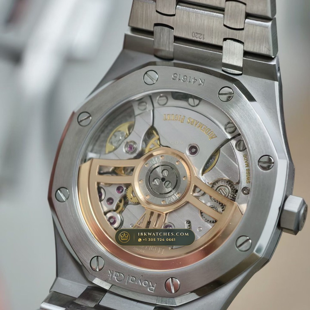 Audemars Piguet Royal Oak Selfwinding 41mm Custom SW Dial Ref. 15500ST — Studio Gallery Plate IV in 904L Stainless Steel Custom Architecture (166.6g Verified Mass, Audemars Piguet Cal. 4302 - 70h Power Reserve)
