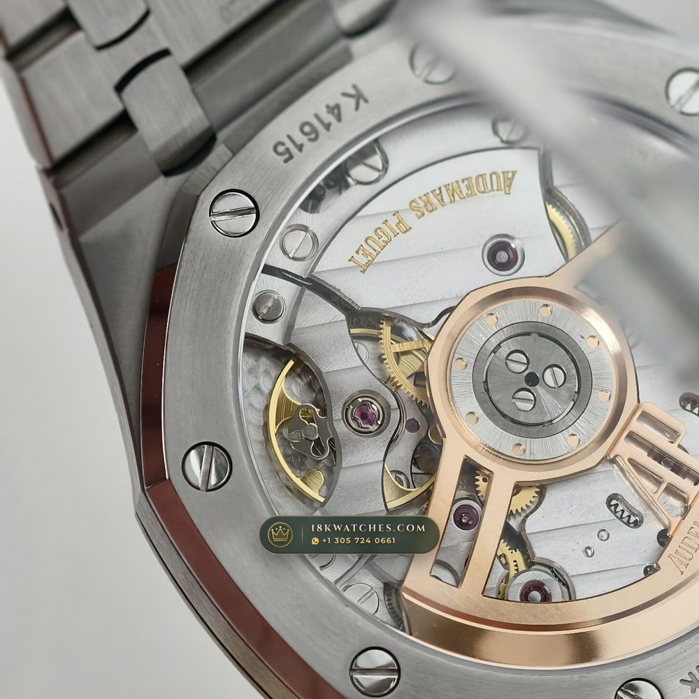 Audemars Piguet Royal Oak Selfwinding 41mm Custom SW Dial Ref. 15500ST — Studio Gallery Plate V in 904L Stainless Steel Custom Architecture (166.6g Verified Mass, Audemars Piguet Cal. 4302 - 70h Power Reserve)